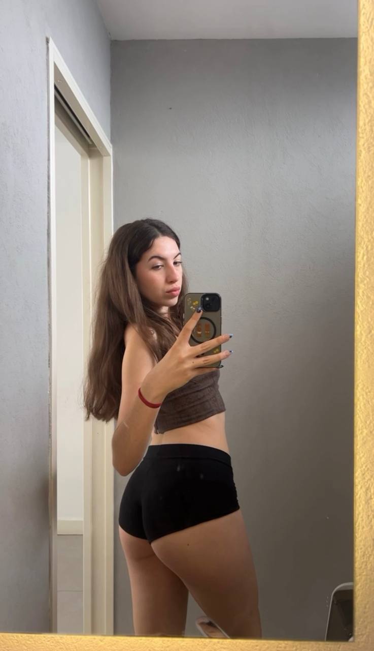 Amber in her underwear in Oakland