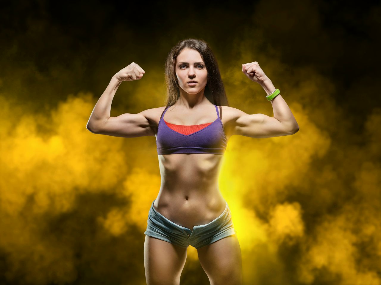 Athletic girls in Oakland